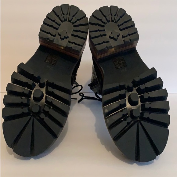 Jeffrey Campbell Evelyn Lace Up Boots - Picture 11 of 12